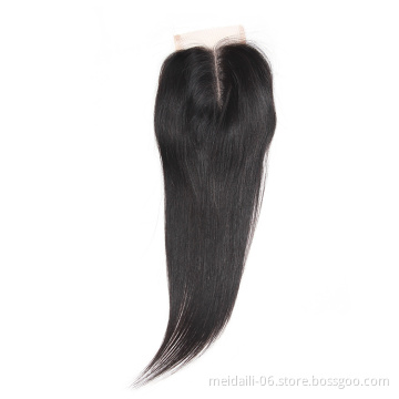 Mink Brazilian Virgin Straight 7A 8A 9A Grade Virgin Unprocessed Closures Human Hair